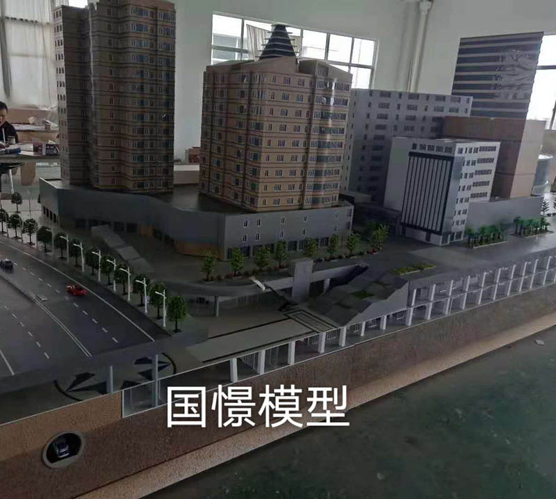 泸定县建筑模型