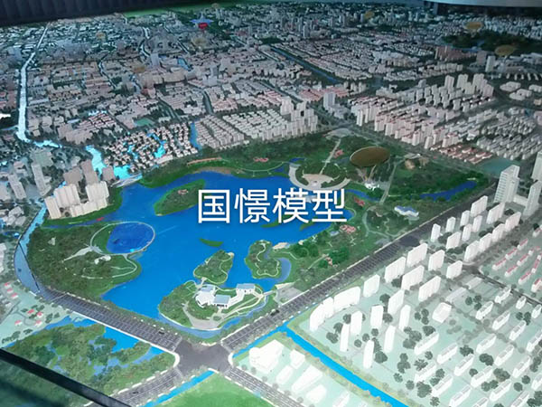 泸定县建筑模型