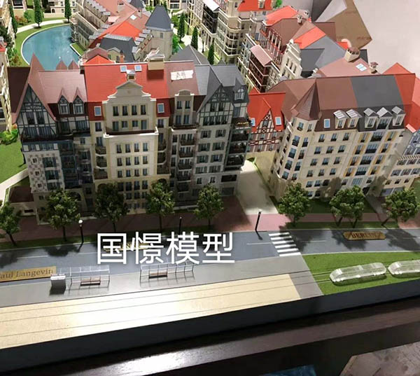 泸定县建筑模型