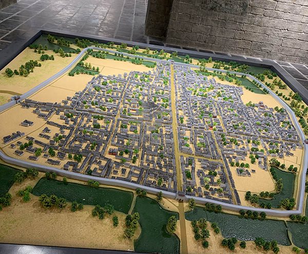 泸定县建筑模型