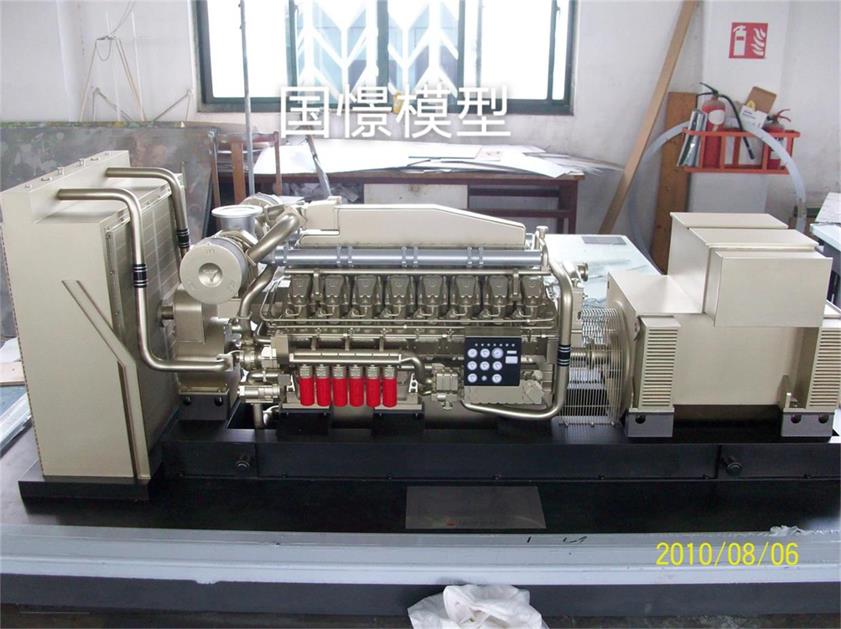 泸定县柴油机模型